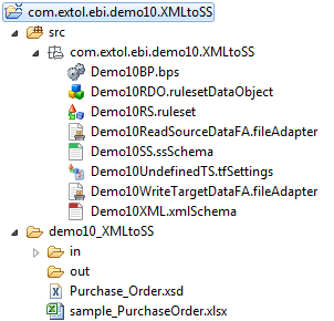Cleo Clarify 3  Demo 10 XML to SpreadSheet