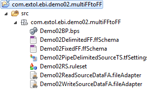 Cleo Clarify 3  Demo 2 Multi Flat File to Flat File